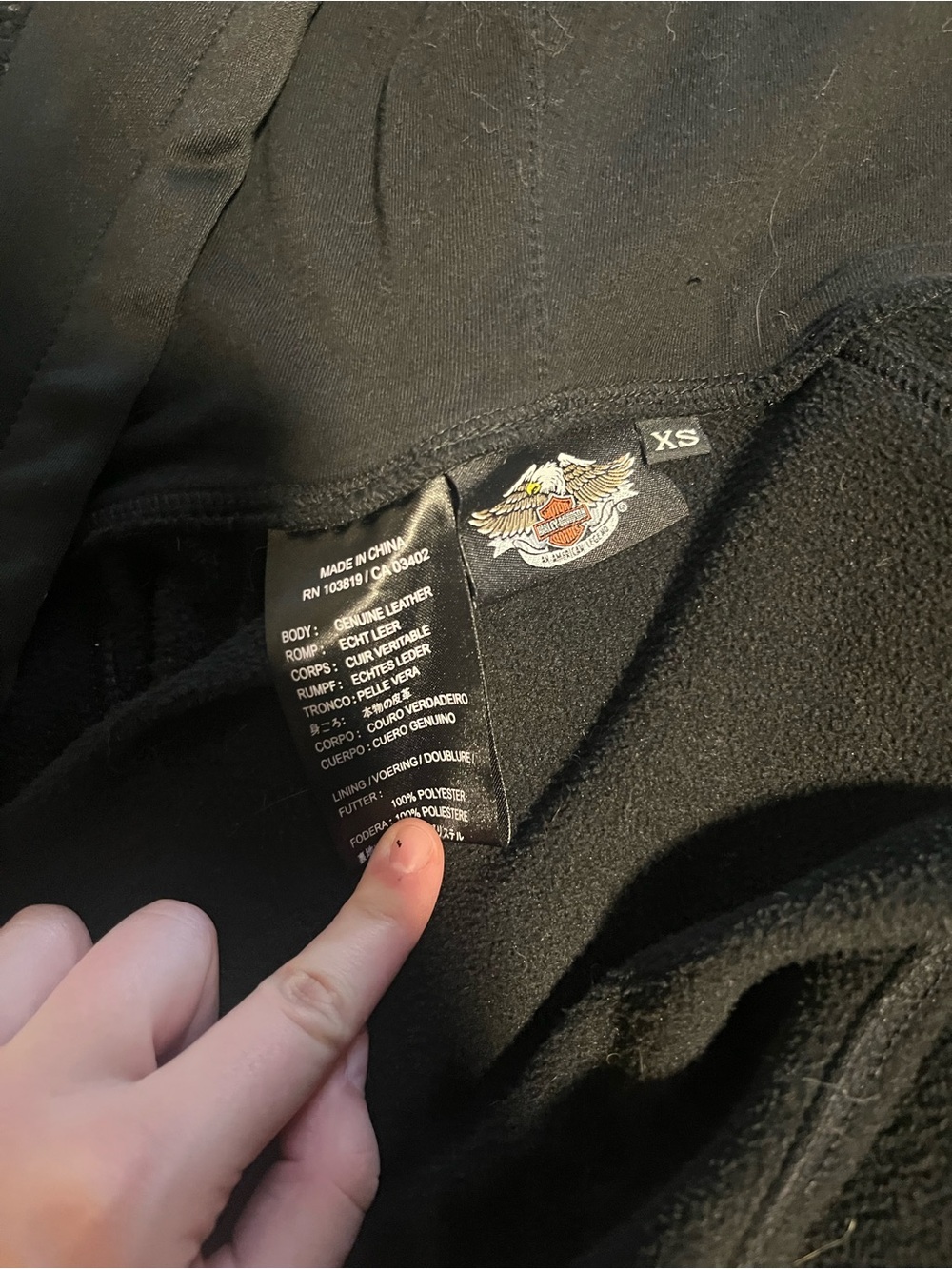 NEED GONE MAKE AN OFFER Women’s Harley Davidson racing jacket - Picture 4 of 4